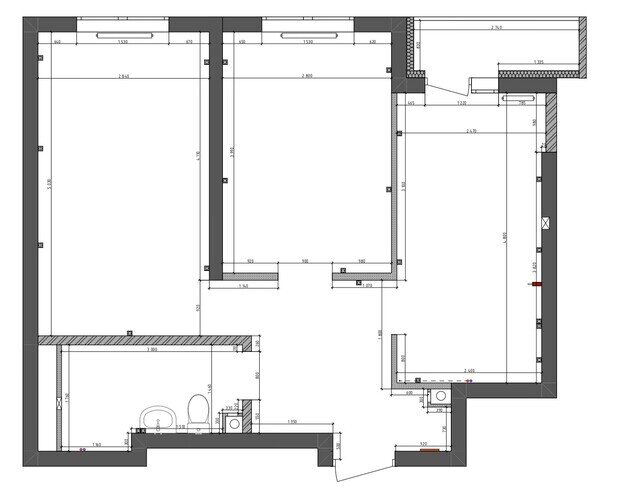 Фотография: Планировки в стиле , Квартира, Проект дня, Екатеринбург, Монолитный дом, 2 комнаты, 40-60 метров, современный с элементами ретро, Анастасия Гавриленко, Анастасия Камаева – фото на INMYROOM