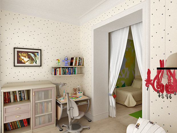 Фото из портфолио детская девочки – фотографии дизайна интерьеров на INMYROOM