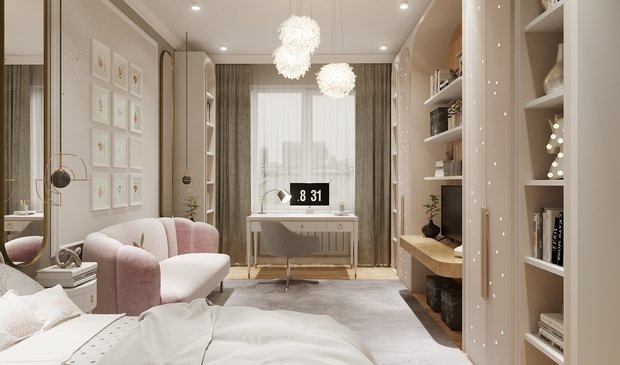 Фото из портфолио Детская – фотографии дизайна интерьеров на INMYROOM