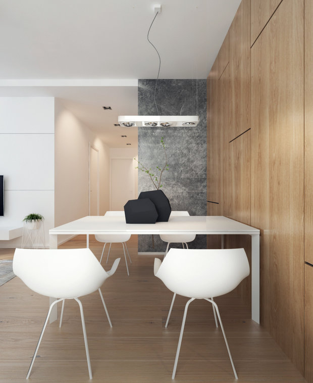 Фото из портфолио Изящный минимализм – фотографии дизайна интерьеров на INMYROOM