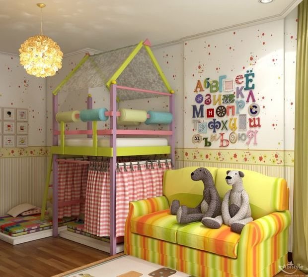 Фото из портфолио детская – фотографии дизайна интерьеров на InMyRoom.ru