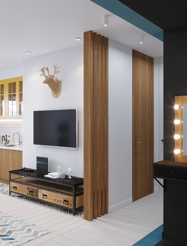 Фото из портфолио 2+1 – фотографии дизайна интерьеров на INMYROOM
