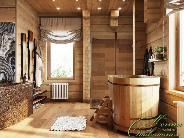 Фото из портфолио СПА-зона в частном доме – фотографии дизайна интерьеров на INMYROOM