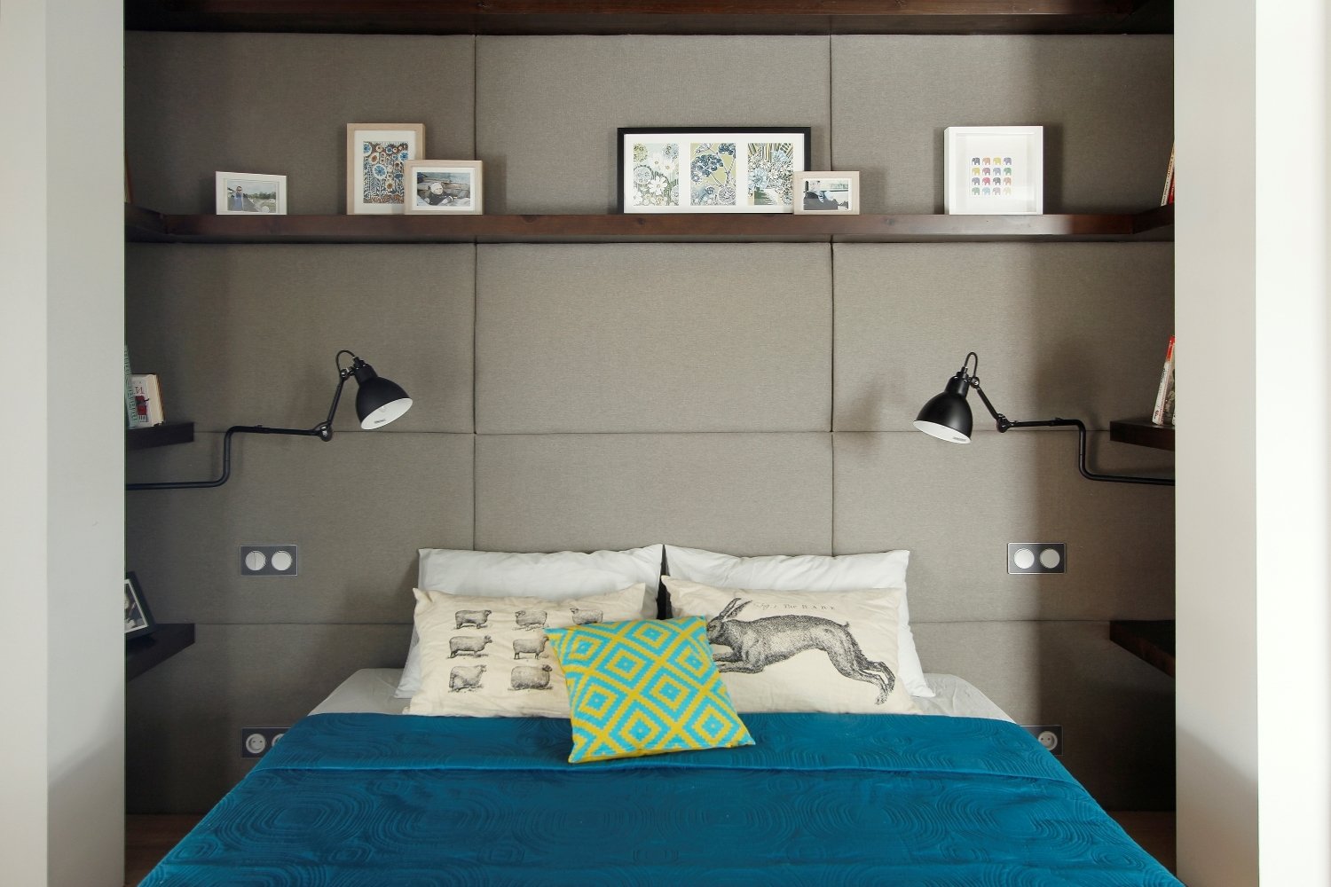 Фотография: Спальня в стиле Хай-тек, Дом, Интерьер комнат, Минимализм, Проект недели, Дачный ответ – фото на INMYROOM