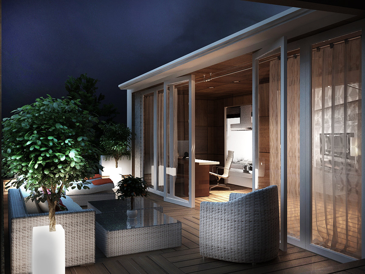 Фото из портфолио Частные апартаменты с террасой – фотографии дизайна интерьеров на INMYROOM Фото из портфолио Частные апартаменты с террасой – фотографии дизайна интерьеров на INMYROOM