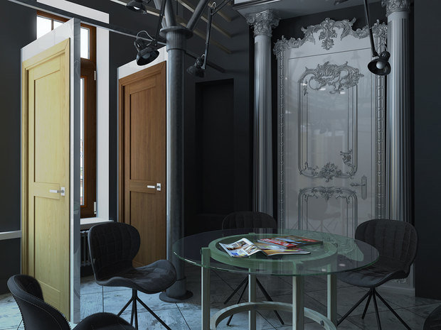 Фото из портфолио Модус офис – фотографии дизайна интерьеров на INMYROOM