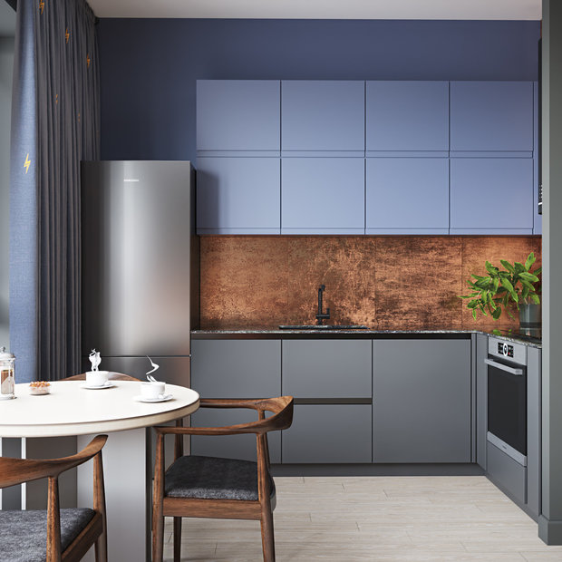 Фото из портфолио Геометрия | ЖК Первомайская 60 – фотографии дизайна интерьеров на INMYROOM