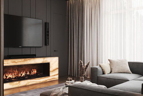 Дизайн интерьера гостиной от Yarasheva Design Studio