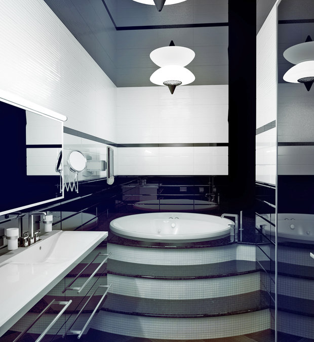 Фотография: Ванная в стиле Современный, Хай-тек – фото на INMYROOM