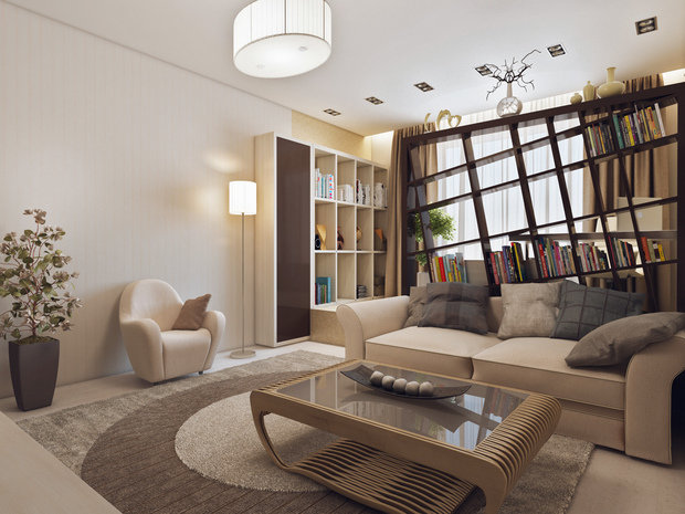 Фото из портфолио Гостевая комната в квартире – фотографии дизайна интерьеров на INMYROOM