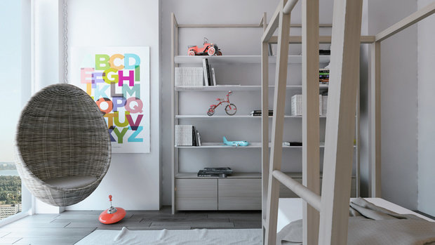 Фото из портфолио Скандинавский стиль – фотографии дизайна интерьеров на INMYROOM