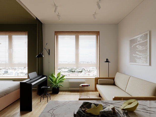Фото из портфолио Ясеневая 14 (36 м²) – фотографии дизайна интерьеров на INMYROOM