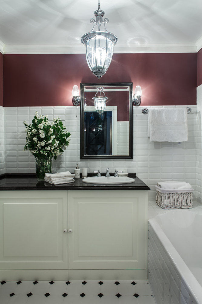 Фотография: Ванная в стиле Современный, Декор интерьера, Квартира, Дома и квартиры, Прованс – фото на INMYROOM Фотография: Ванная в стиле Современный, Декор интерьера, Квартира, Дома и квартиры, Прованс – фото на INMYROOM