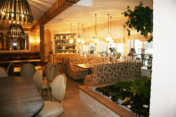 Фото из портфолио Ресторан на Арбатской – фотографии дизайна интерьеров на INMYROOM