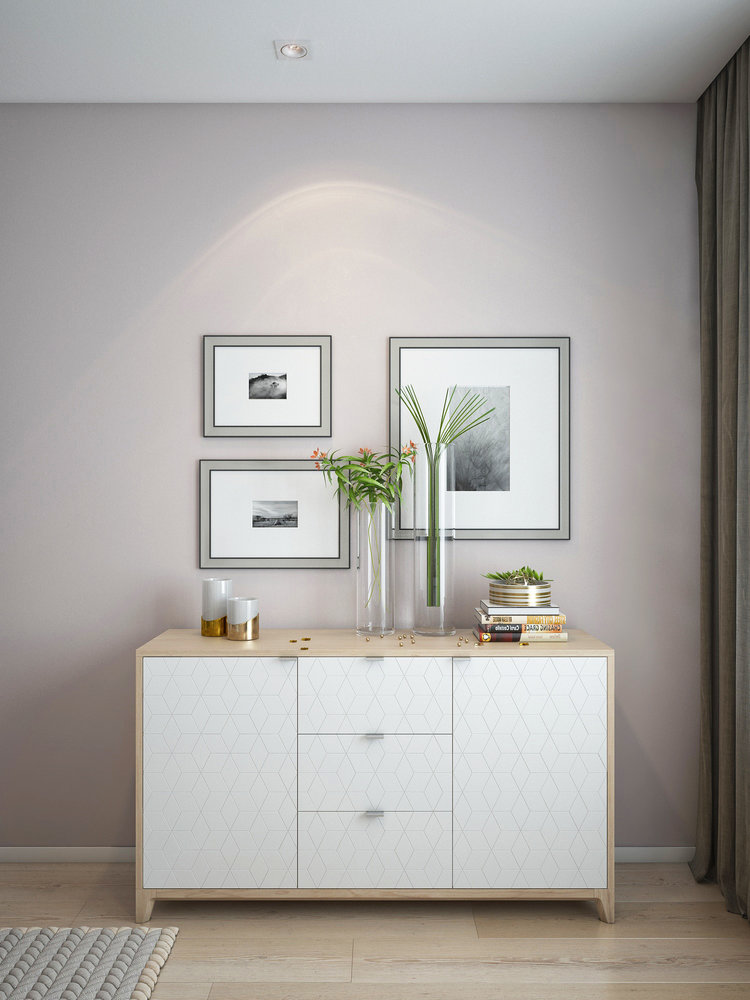 Фотография: Мебель и свет в стиле Современный, Скандинавский, Квартира, Проект недели, Санкт-Петербург, Монолитный дом, Мария Панченко, 2 комнаты, 40-60 метров – фото на INMYROOM