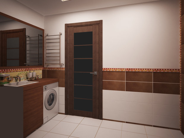 Фото из портфолио Дизайн-проект 3-х комн.квартиры – фотографии дизайна интерьеров на INMYROOM