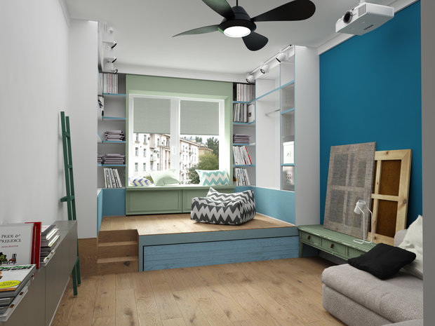 Фото из портфолио квартира на Ленинском проспекте – фотографии дизайна интерьеров на INMYROOM