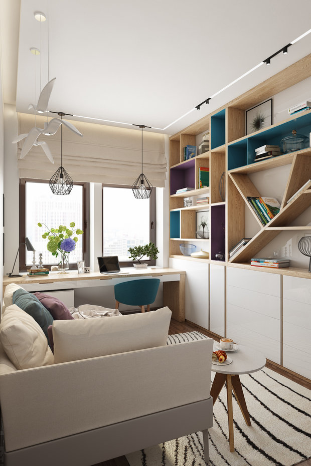 Фото из портфолио Фьюжн на Заозёрной – фотографии дизайна интерьеров на INMYROOM