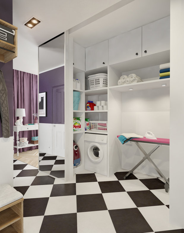 Фотография: Прихожая в стиле Скандинавский, Современный – фото на INMYROOM