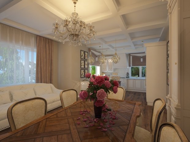 Фото из портфолио Дом 100 кв. м. – фотографии дизайна интерьеров на INMYROOM