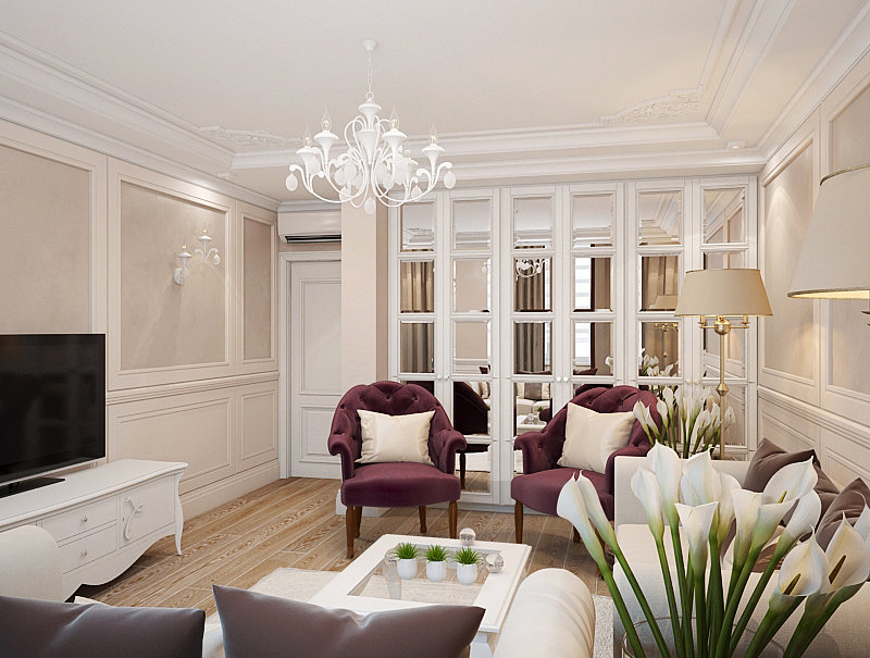 Фото из портфолио Квартира на 20-м этаже – фотографии дизайна интерьеров на INMYROOM Фото из портфолио Квартира на 20-м этаже – фотографии дизайна интерьеров на INMYROOM