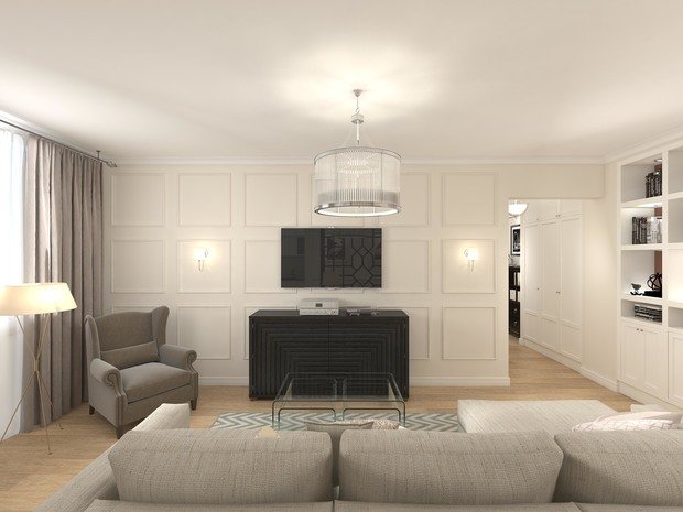 Фото из портфолио New classics – фотографии дизайна интерьеров на INMYROOM