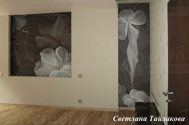 Фото из портфолио Роспись стен и потолка – фотографии дизайна интерьеров на INMYROOM