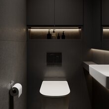 Фото из портфолио Дизайн интерьера двухэтажной квартиры – фотографии дизайна интерьеров на INMYROOM