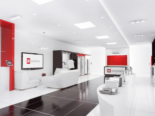 Фото из портфолио Шоу-рум Hausdorff в ТЦ Времена года.Москва – фотографии дизайна интерьеров на INMYROOM