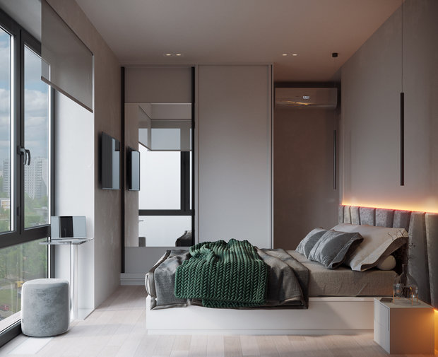 Фото из портфолио Зеленая грань – фотографии дизайна интерьеров на INMYROOM