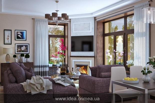 Фото из портфолио Уютный дом в Севастополе – фотографии дизайна интерьеров на INMYROOM