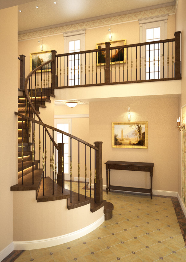 Фото из портфолио Классический интерьер в итальянском стиле. – фотографии дизайна интерьеров на INMYROOM