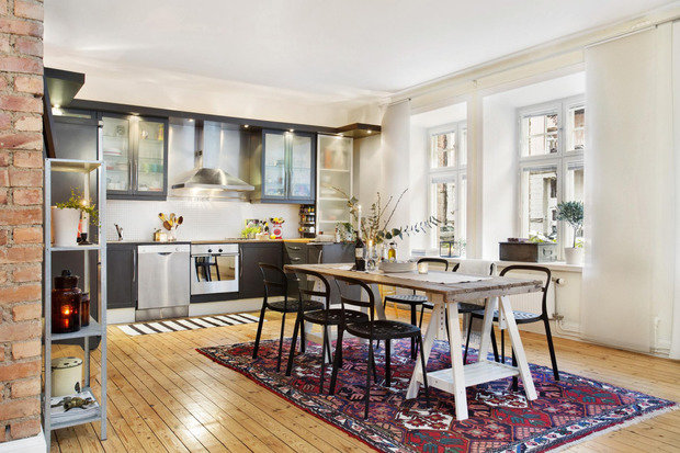 Фото из портфолио КИРПИЧНАЯ СТЕНА В ИНТЕРЬЕРЕ : ЭФФЕКТНАЯ, ОРИГИНАЛЬНАЯ, СТИЛЬНАЯ – фотографии дизайна интерьеров на INMYROOM