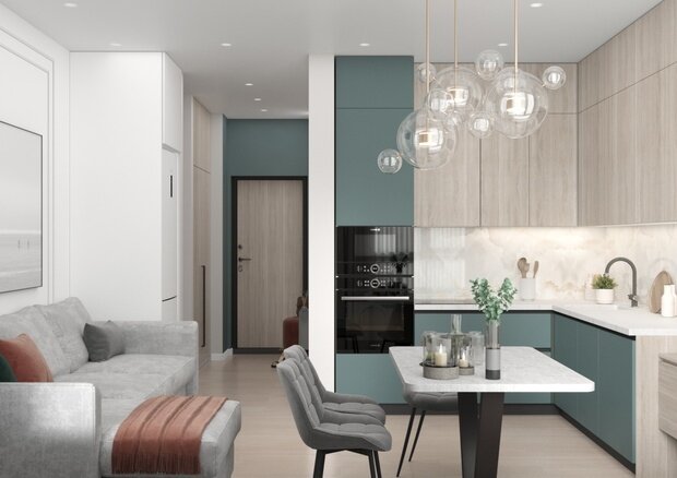 Фото из портфолио Квартира в г. Екатеринбург – фотографии дизайна интерьеров на INMYROOM