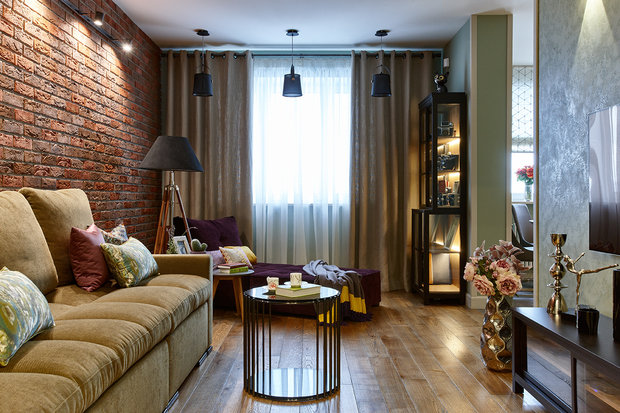 Фото из портфолио Дизайн и ремонт квартиры в ЖК «M-House» - Функциональная эклектика – фотографии дизайна интерьеров на INMYROOM