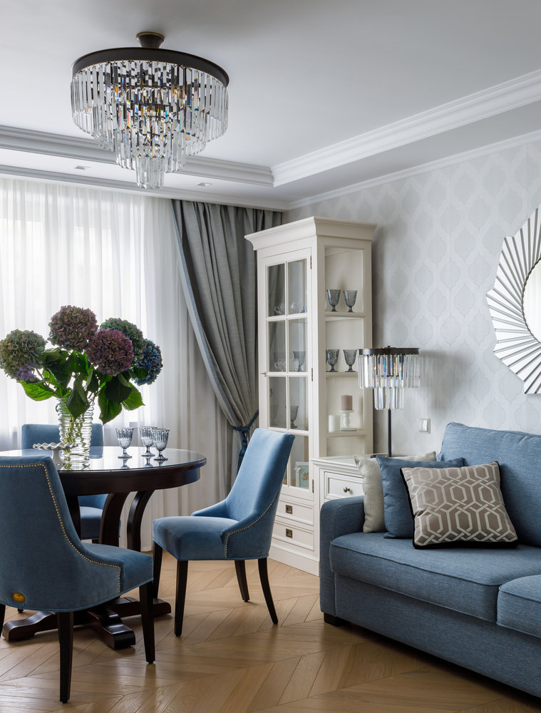 Фотография: Гостиная в стиле Классический, Современный, Квартира, Проект недели, Москва, 3 комнаты, 60-90 метров, Елена Бодрова – фото на INMYROOM Фотография: Гостиная в стиле Классический, Современный, Квартира, Проект недели, Москва, 3 комнаты, 60-90 метров, Елена Бодрова – фото на INMYROOM