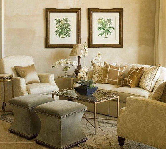 Фотография: Гостиная в стиле Прованс и Кантри, Классический, Современный – фото на INMYROOM