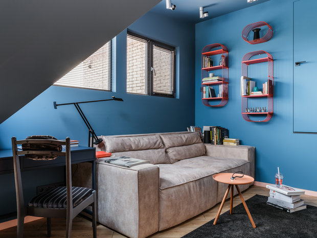 Фотография: Кабинет в стиле Эклектика, Квартира, Проект недели, Краснодар, 3 комнаты, Более 90 метров, Aldo&Aldo, Ярослав Алдошин, Елена Алдошина – фото на INMYROOM