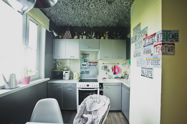 Фотография: Кухня и столовая в стиле Лофт, DIY, Квартира, Дома и квартиры, IKEA – фото на INMYROOM