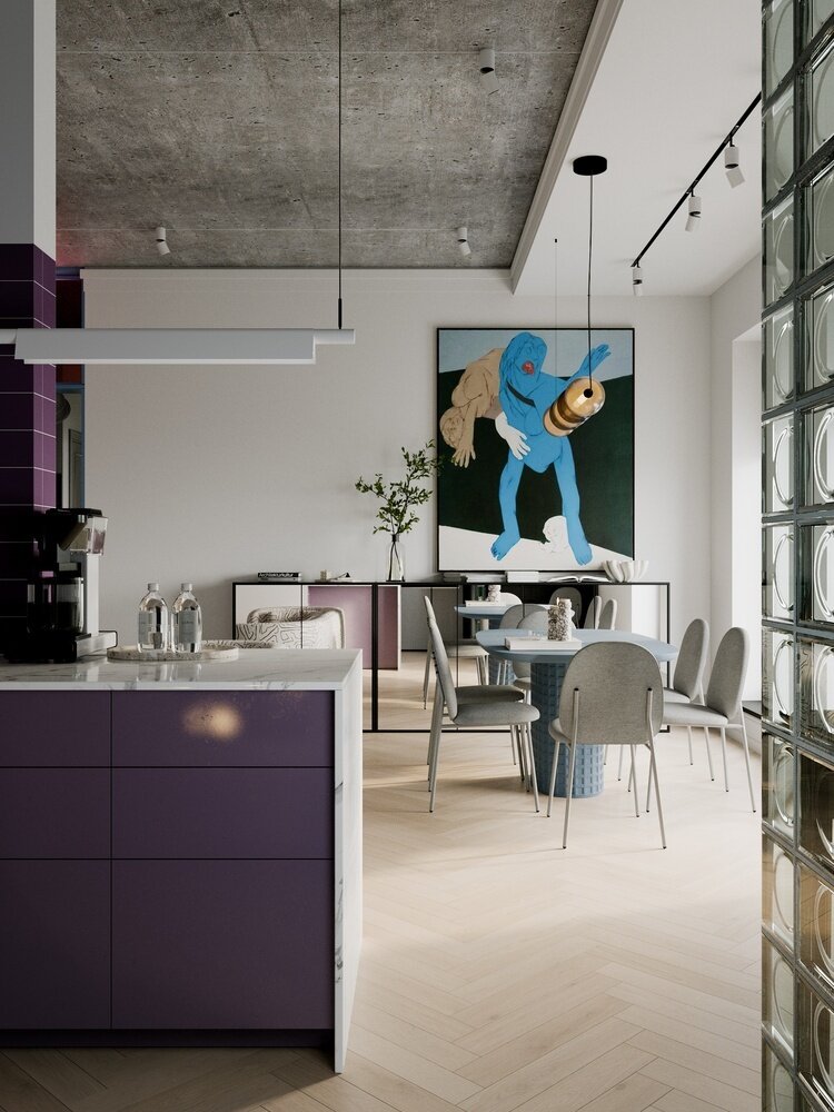 Фотография: Кухня и столовая в стиле Современный, Эклектика, Минимализм, Квартира, Проект дня, Санкт-Петербург, 4 и больше, Более 90 метров, CHE DESIGN – фото на INMYROOM Фотография: Кухня и столовая в стиле Современный, Эклектика, Минимализм, Квартира, Проект дня, Санкт-Петербург, 4 и больше, Более 90 метров, CHE DESIGN – фото на INMYROOM