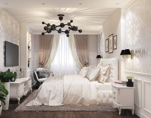 Фото из портфолио Спальня "Seta" – фотографии дизайна интерьеров на INMYROOM