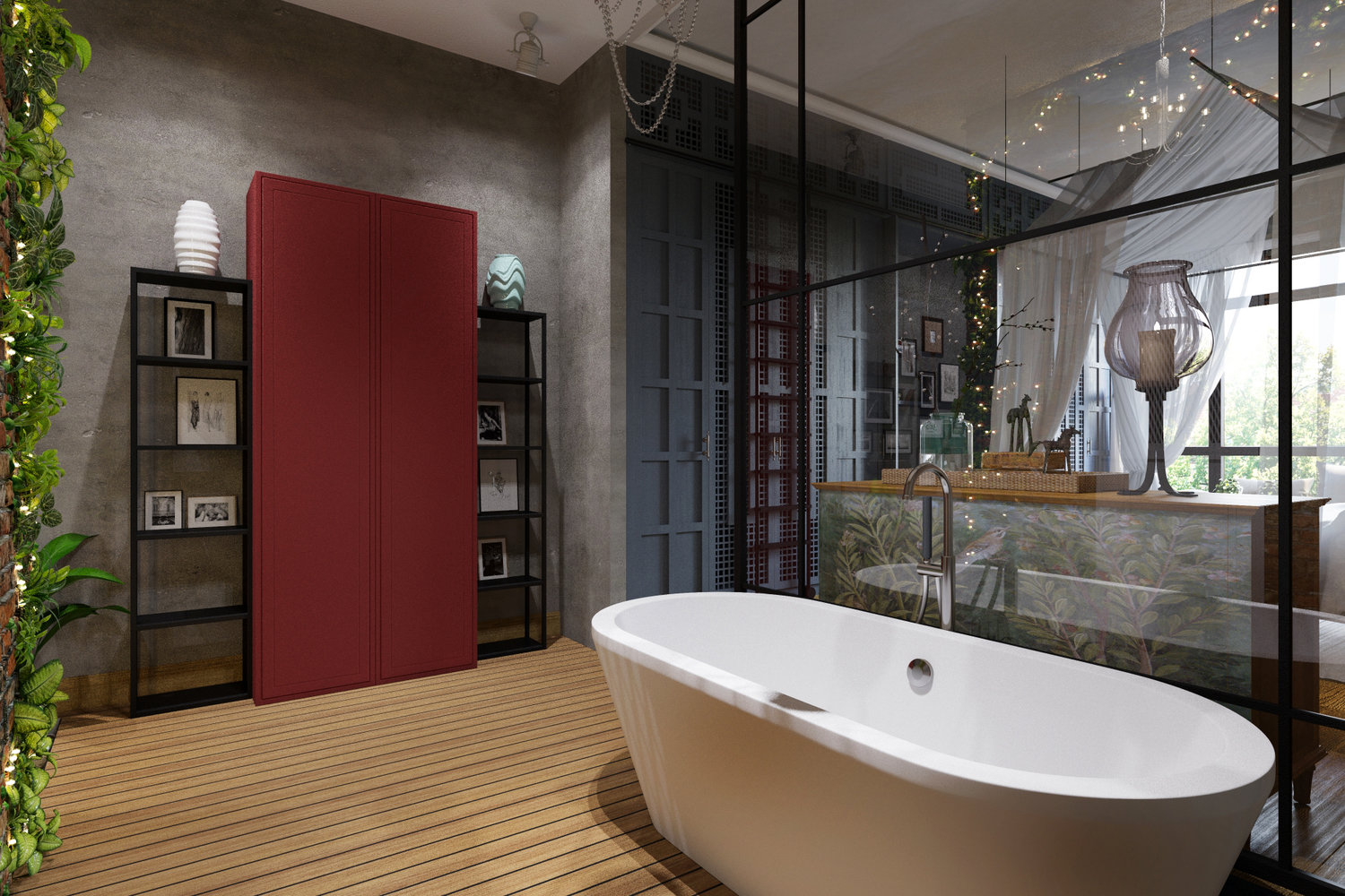 Фотография: Ванная в стиле Лофт, Квартира, Проект недели, Москва, Светлана Гаврилова, 3 комнаты, Более 90 метров – фото на INMYROOM Фотография: Ванная в стиле Лофт, Квартира, Проект недели, Москва, Светлана Гаврилова, 3 комнаты, Более 90 метров – фото на INMYROOM