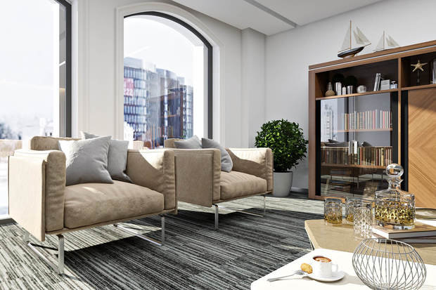 Фото из портфолио Офис "Газпром СПГ Санкт-Петербург" – фотографии дизайна интерьеров на INMYROOM