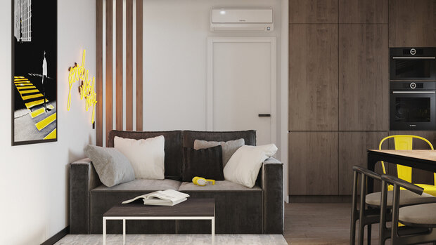 Фото из портфолио Квартира в ЖК Headliner, 72 кв.м. – фотографии дизайна интерьеров на INMYROOM