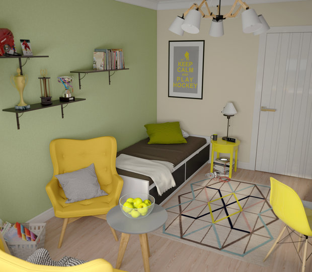 Фото из портфолио Детская – фотографии дизайна интерьеров на INMYROOM