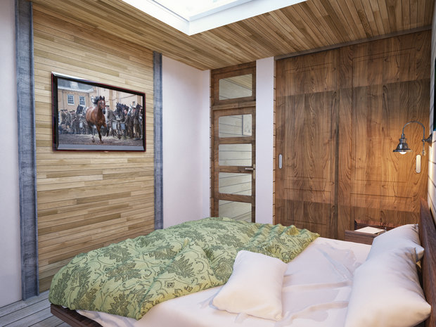 Фото из портфолио Wooden House – фотографии дизайна интерьеров на INMYROOM