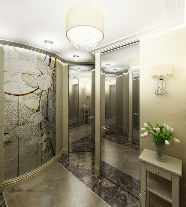 Фото из портфолио Однокомнатная квартира) – фотографии дизайна интерьеров на INMYROOM