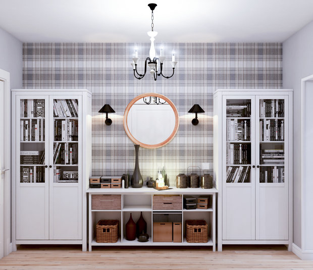 Фотография: Мебель и свет в стиле Скандинавский, Квартира, Проект недели, Москва, Марина Саркисян, КОПЭ, Панельный дом, 3 комнаты, 60-90 метров – фото на INMYROOM