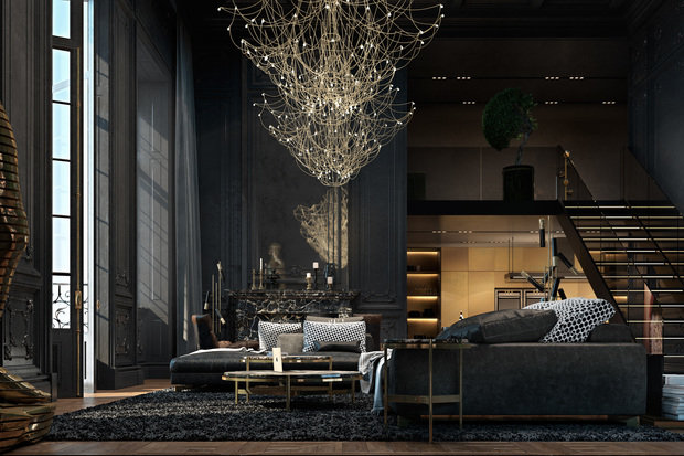 Фото из портфолио Paris apartment – фотографии дизайна интерьеров на INMYROOM