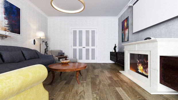 Фотография: Гостиная в стиле Прованс и Кантри – фото на INMYROOM